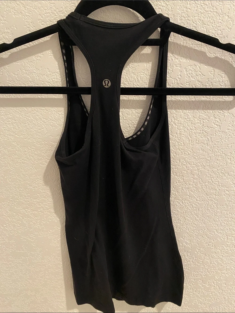 lululemon athletica Black Racerback Tank